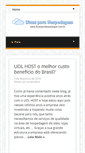 Mobile Screenshot of dicasparahospedagem.com.br