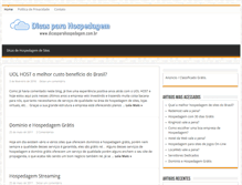 Tablet Screenshot of dicasparahospedagem.com.br